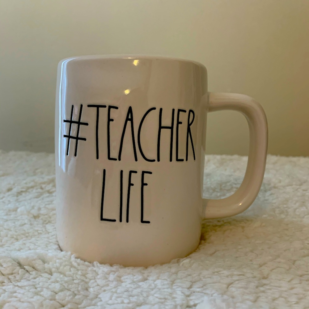 BNWT Rae Dunn #Teacher Life Mug